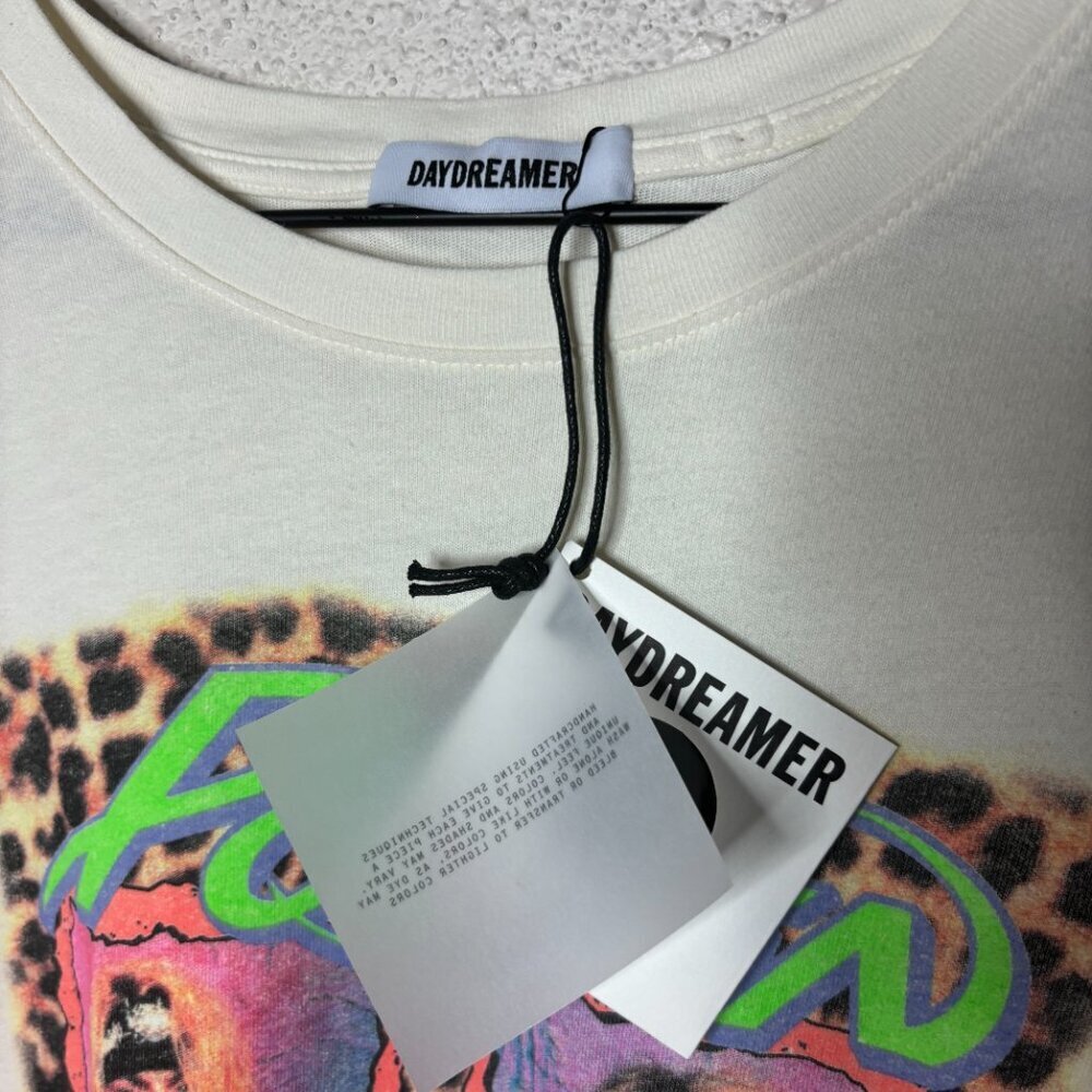 Daydreamer Poison Talk Dirty To Me Tour Tee Short Sleeve Medium Cream(1542-43) - Picture 5 of 6